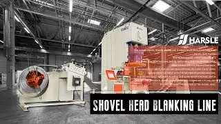 Automatic Shovel Head Punching Line with CNC Feeder for Blanking Process