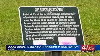 Macon leaders seek preservation of Fort Hawkins blockhouse