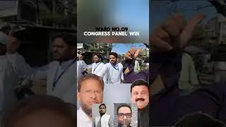 ward no 9 Congress panel Win