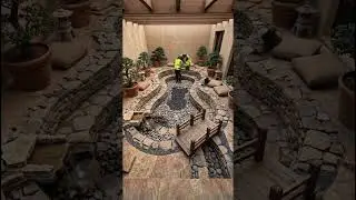 Watch Us Build the Most Luxurious Indoor Koi Pond🐟🪴