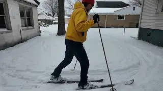 Backyard XC Skiing