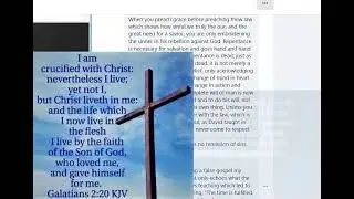 Gavin Riley backloading works into the gospel...