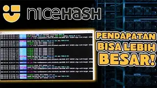 Mining Nicehash Tanpa Menggunakan Aplikasi Nicehash | Hasil Maximal Profit Lebih Besar