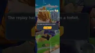 Blud really left the game 💀🔥😭 #dbz #dbl #dragonballlegends #dbzlegends #dragonballz