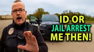 UK Police OWNED By Brave Man &mdash; &ldquo;ARREST ME!&rdquo; ID Refusal Audit WIN!