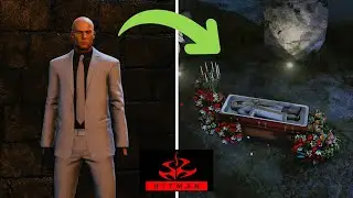 Agent 47 assassinates Zoe Washington from a coffin