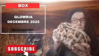 #unboxing Rrrrr !!!! La box GLOWRIA rev&ecirc;t ses habits de f&eacute;lin #boxaddict #decembre2025