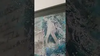 Картины микс медиа арт от Натальи Жуковой и джаз 10 серия