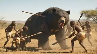 How Prehistoric Humans Hunted the GIANT CAVE BEAR (Life Millions of Years Ago)