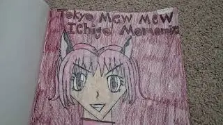 Tokyo Mew Mew Ichigo Momomiya anime drawing