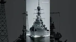 Massive Navy Ship Charges Forward &ndash; Realistic CGI Footage