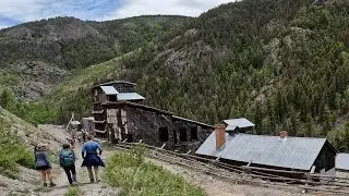 Exploring the abandoned Ute-Ulay Mine and Ghost Town - Lake City, Colorado - 4K