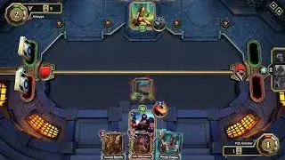 Gods Unchained - Frenzied Aggro War | nature unable to draw useful cards