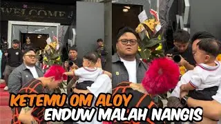 PEGANG RAMBUT OM ALOY‼️ ENDUW MALAH NANGIS LIHAT WARNA RAMBUTNYA @ANAKGEMEZ 
