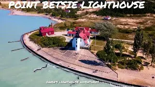 Point Betsie Lighthouse - Frankfort, Michigan - Awesome drone video at Point Betsie!