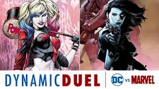 Harley Quinn vs. Domino - DC vs. Marvel