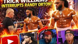 Streamers React to Trick Williams WWE Smackdown Berlin Entrance! Trick Interrupts Randy Orton #wwe
