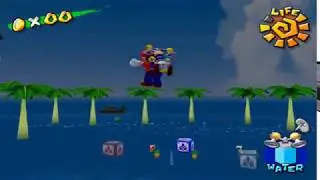 Super Mario Sunshine Invisible Isle Delfino Glitch Showcase