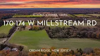3️⃣0️⃣ Acre New Jersey Farm with 2️⃣ homes and barn site for sale | New Egypt, NJ 🐄 🐴 🐖🐔🌳