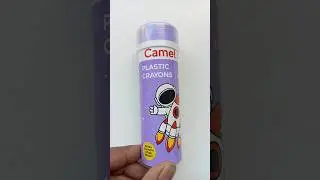 Camel plastic Crayons 13 shades #stationery #shorts