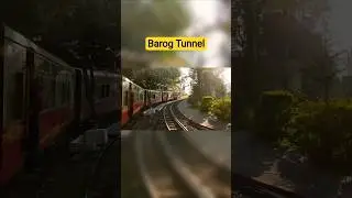 #indianrailways #railway #travel The longest Tunnel in Kalka Shimla Rail Route, Barog Tunnel