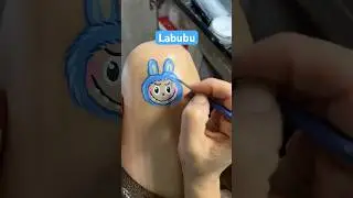Here&rsquo;s a painting of a labubu! What do you think? #labubu #labubuviral #facepainting #facepaint