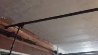 Home inspector finds stressed drywall in garage attic area