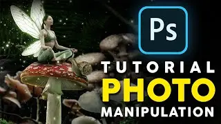 Magic Forest Photoshop 2021 Composition Tutorial - Photoshop Manipulation