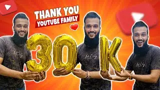 30k Subscribers celebration 🥳 socha nahi tha yahan tak pochn jaonga 😢❤️ (Fahad Bhai Official)