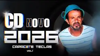 CAPACETE TECLAS - CD NOVO VOL.1 2026 EXCLUSIVIDADE JD TECLAS