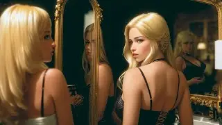 M4G ft. Laura #mirror (A.I. Videostream all night long) #moviestream #aicreated #allnightlong