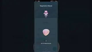 Diancie Mega Evolution. Pokemon Go.