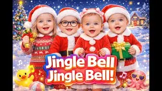 Jingle Bells Jingle Bells 🎄 | AI Baby Dance | Kids Christmas Song