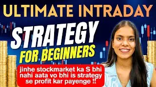 Ultimate intraday strategy for beginners | zig zag intraday strategy | trading basic strategy