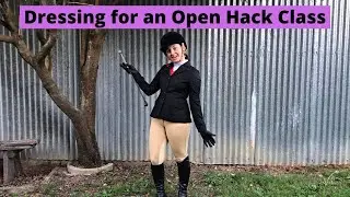 Dressing for Open Hack Classes for Australian Horse Shows