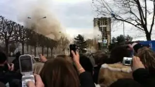 démolition des 3 tours de la zup
