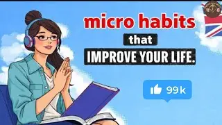 Micro Habits That Improve your Your Life ⭐ English story power @EasyConversationPodcast #english 