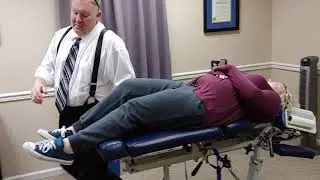 KETTLE BELL VICTIM GETS BACK PAIN RELIEF WITH CHIROPRACTIC FULL BODY DECOMPRESSION ADJUSTMENTS!