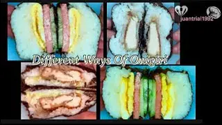 DIFFERENT WAYS OF ONIGIRI - #homemade - September 20, 2025