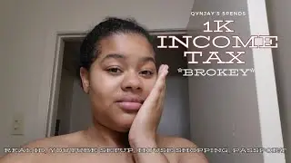 Qvnjay Spends 1k: Spend My Tax Money With Me. Real ID, Passport, Shopping For Home, and More