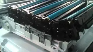 HP color laser jet cp2025dn PowerCycle