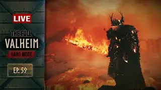 Ep. 59 -  WATCH OUT! Your Sword Is On FIRE - Valheim Full Playthrough Hard Mode