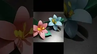 DIY ORCHID FLOWER SQUISHY | PAPER FLOWER MAKING | HOW TO MAKE ORCHID WITH PAPER