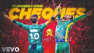 ~ Shaheen Afridi X Shahid Afridi 🔥😍 &bull; Cheques Audio edit | WhatsApp status