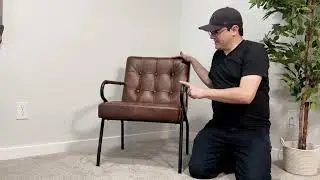 Modern Leather Accent Chair Honest Review!