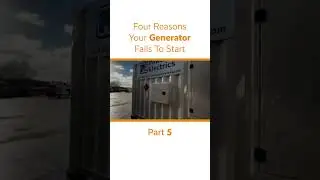 Four Reasons Why Your Generator Fails To Start - Part 5  #blog