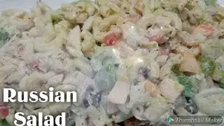 Russian Salad Recipe | Kitty Party Starter Idea | HomeMade Russian Salad | #ShortsBeta