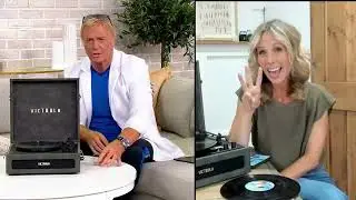 Victrola Brooklyn Bluetooth Record Player w/ 3pc Needle Pack on QVC