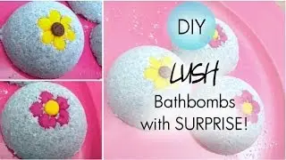 ♡ DIY Lush Bathbombs with Surprise! - Valentine's Day Gift Idea! ♡