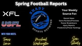 SFR: Let's Talk XFL Rookie Draft, and Two 4-6 Teams Making the USFL Playoffs